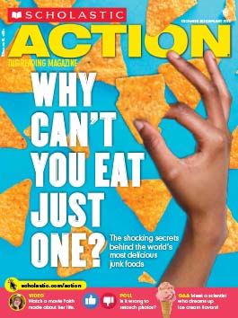 Cover of Action magazine. Text reads: Why Can&apos;t You Eat Just One?